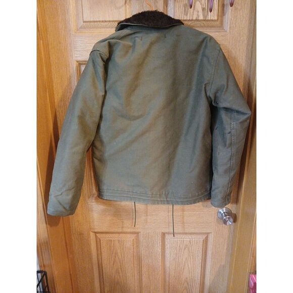 Vintage 40s USN Navy N1 Deck Jacket, Alpaca Fur , Size 40, Ww2 - Picture 7 of 16